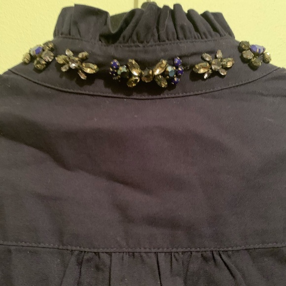 J. Crew Sleevelesss Jeweled Blouse | 2 - Picture 8 of 8